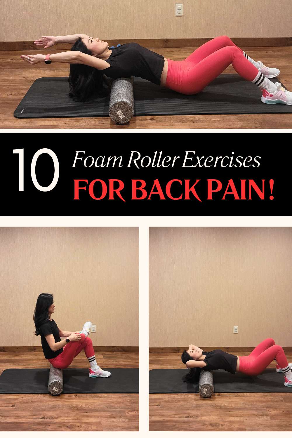 Top 10 Foam Roller Exercises for Back Pain Relief and Improved