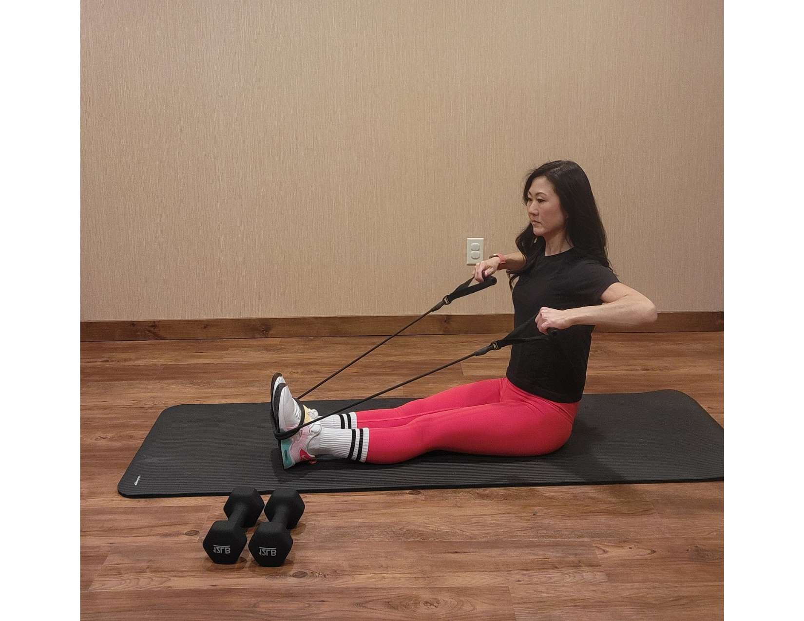 resistance band back exercises